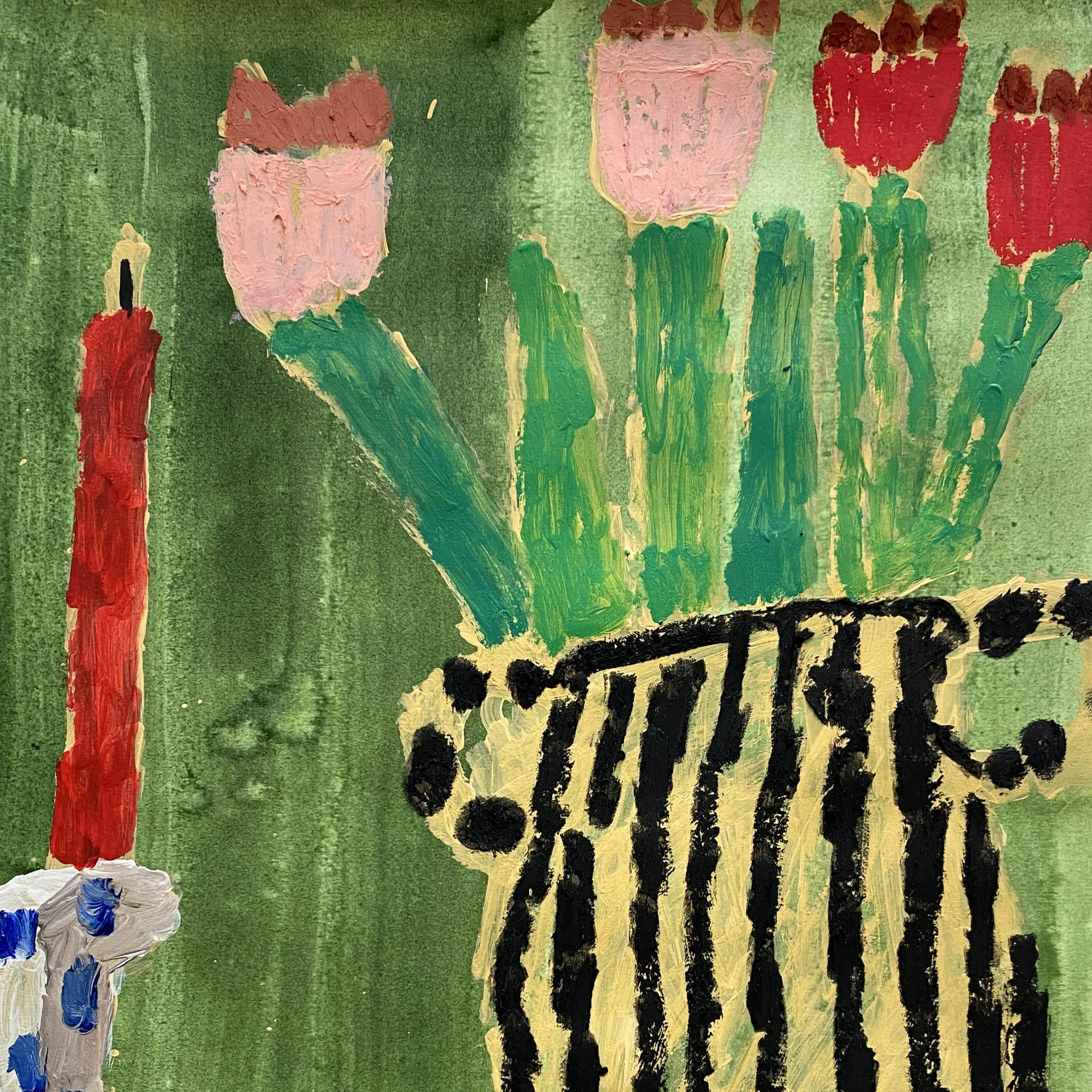Tulips and pomegranates on Green Sq detail.jpg