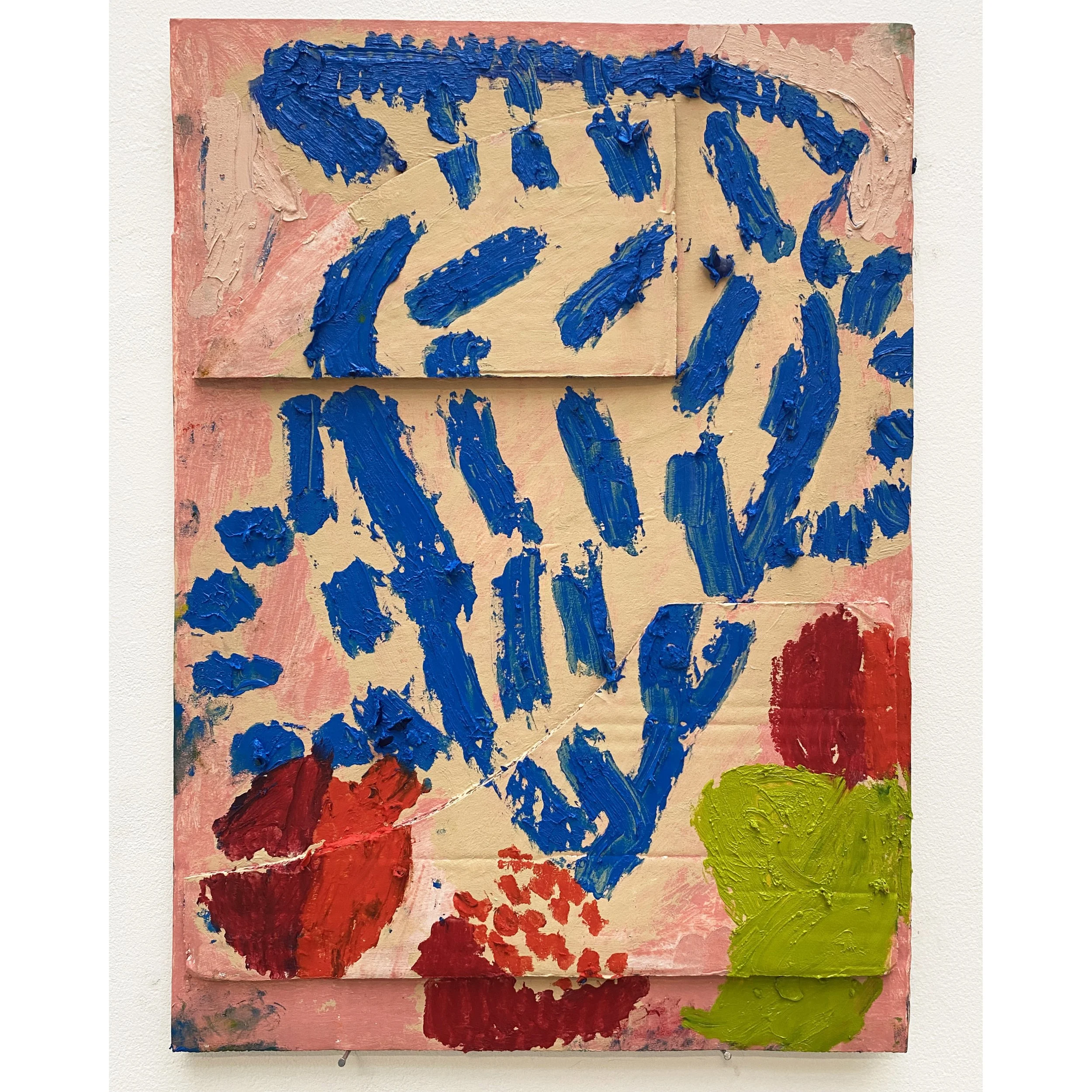 Blue Patterned Vase on Pink Sq.jpg