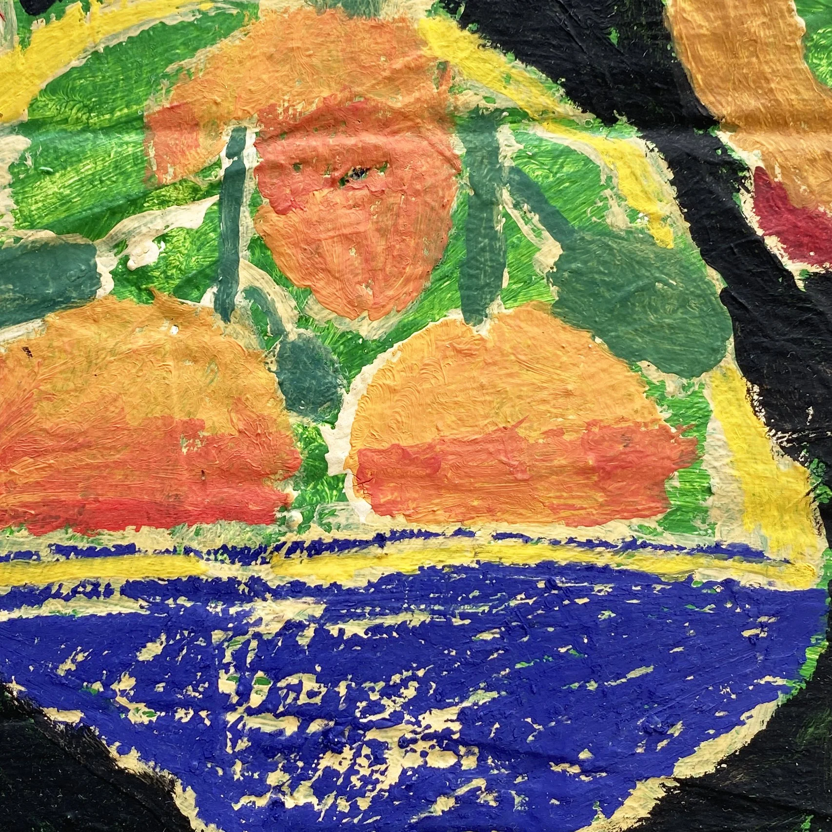 Tangerines in Blue Bowl on black detail.jpg
