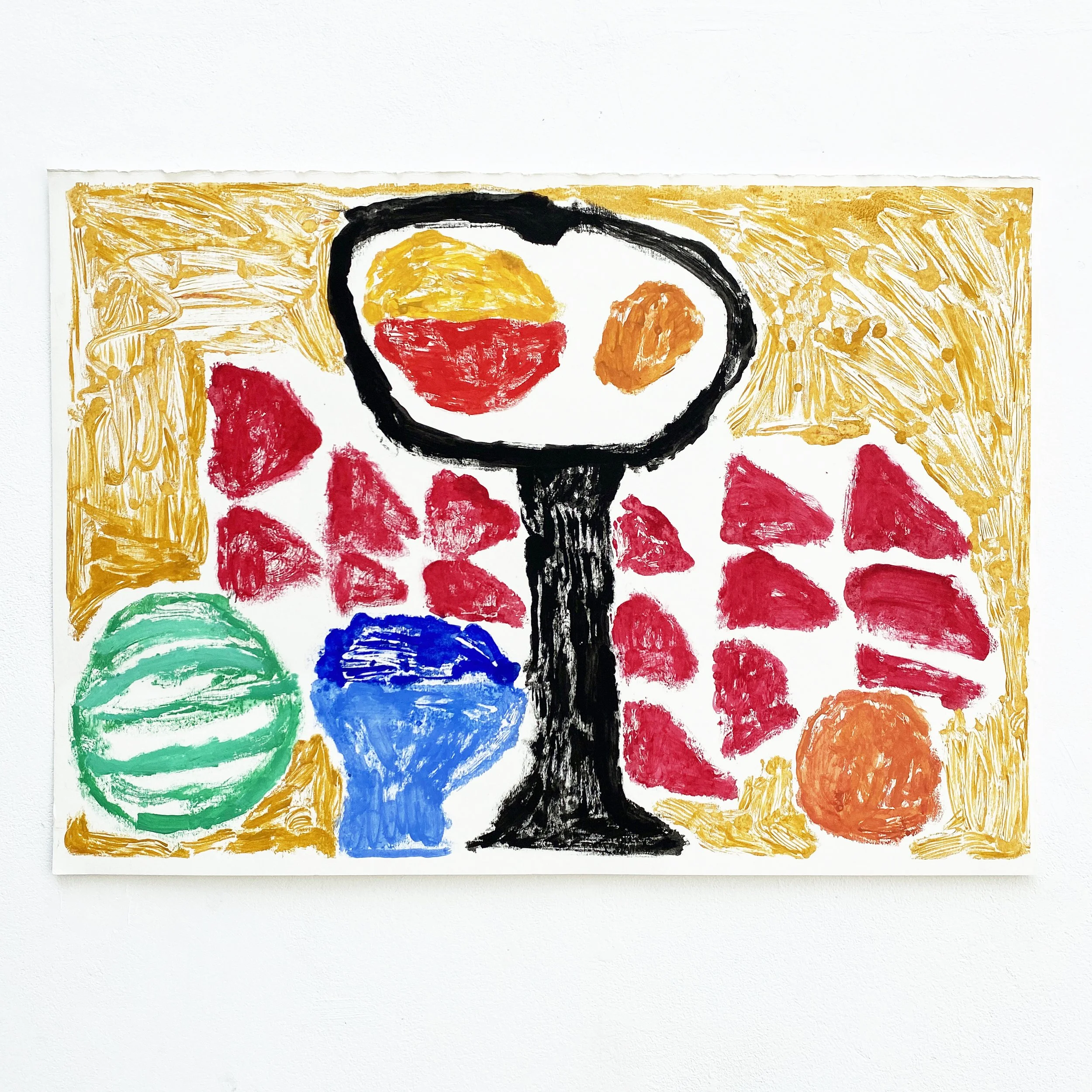 Mango in Black Stemmed Bowl Sq.jpg