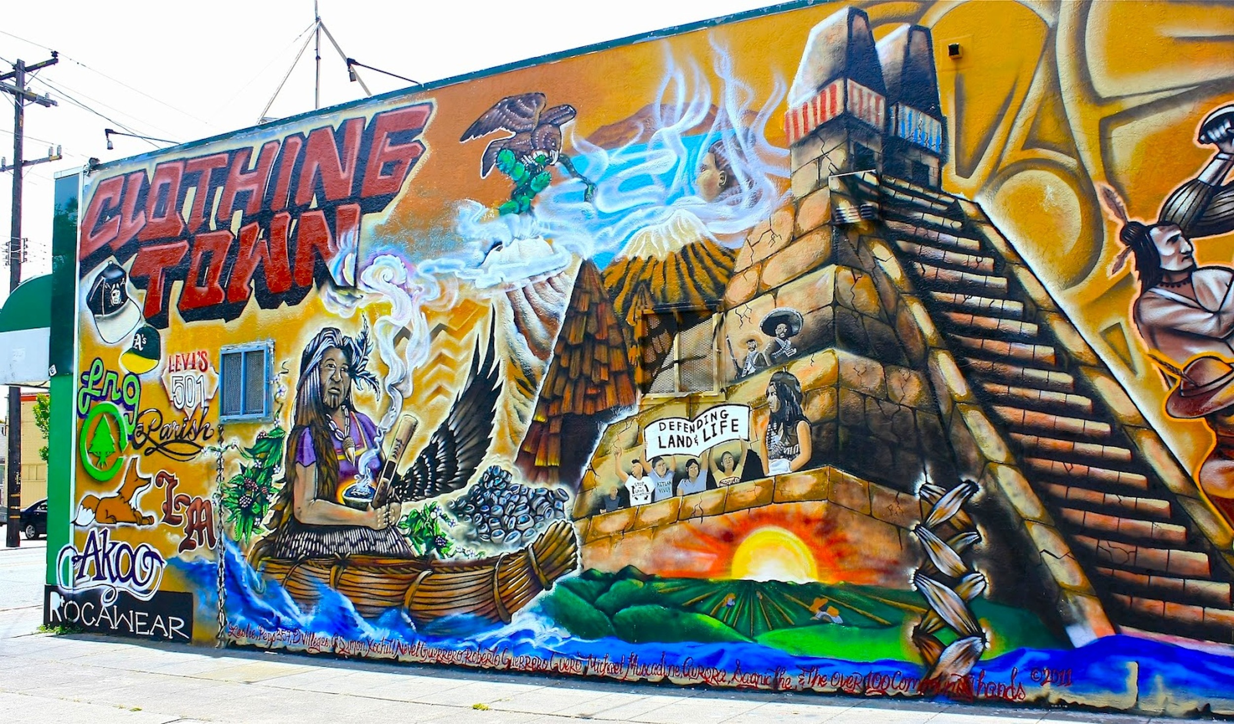  Fruitvale district, Oakland, Caifornia. Artists: Visual Element staff 