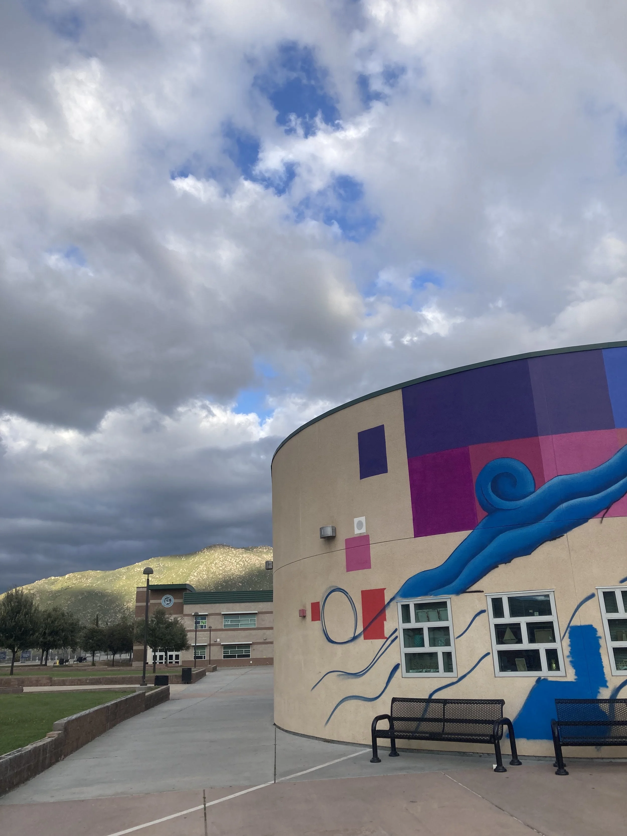 Mural progress