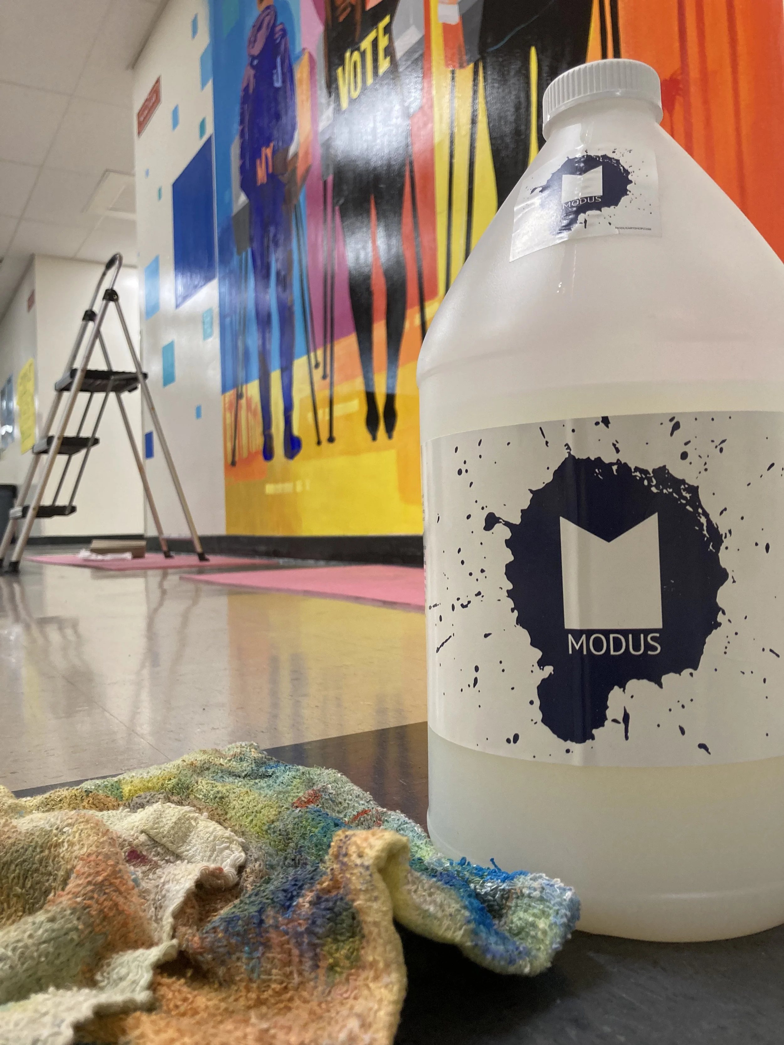 Mural maintenance training