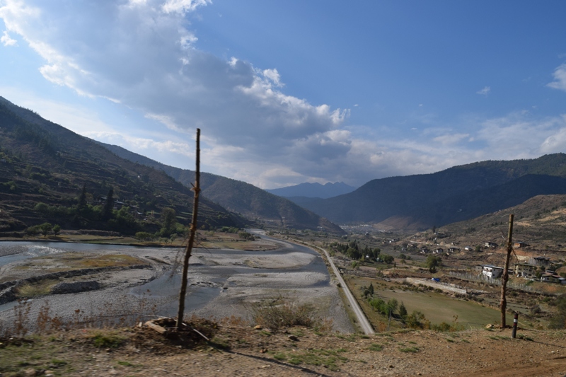 Entering Paro Valley