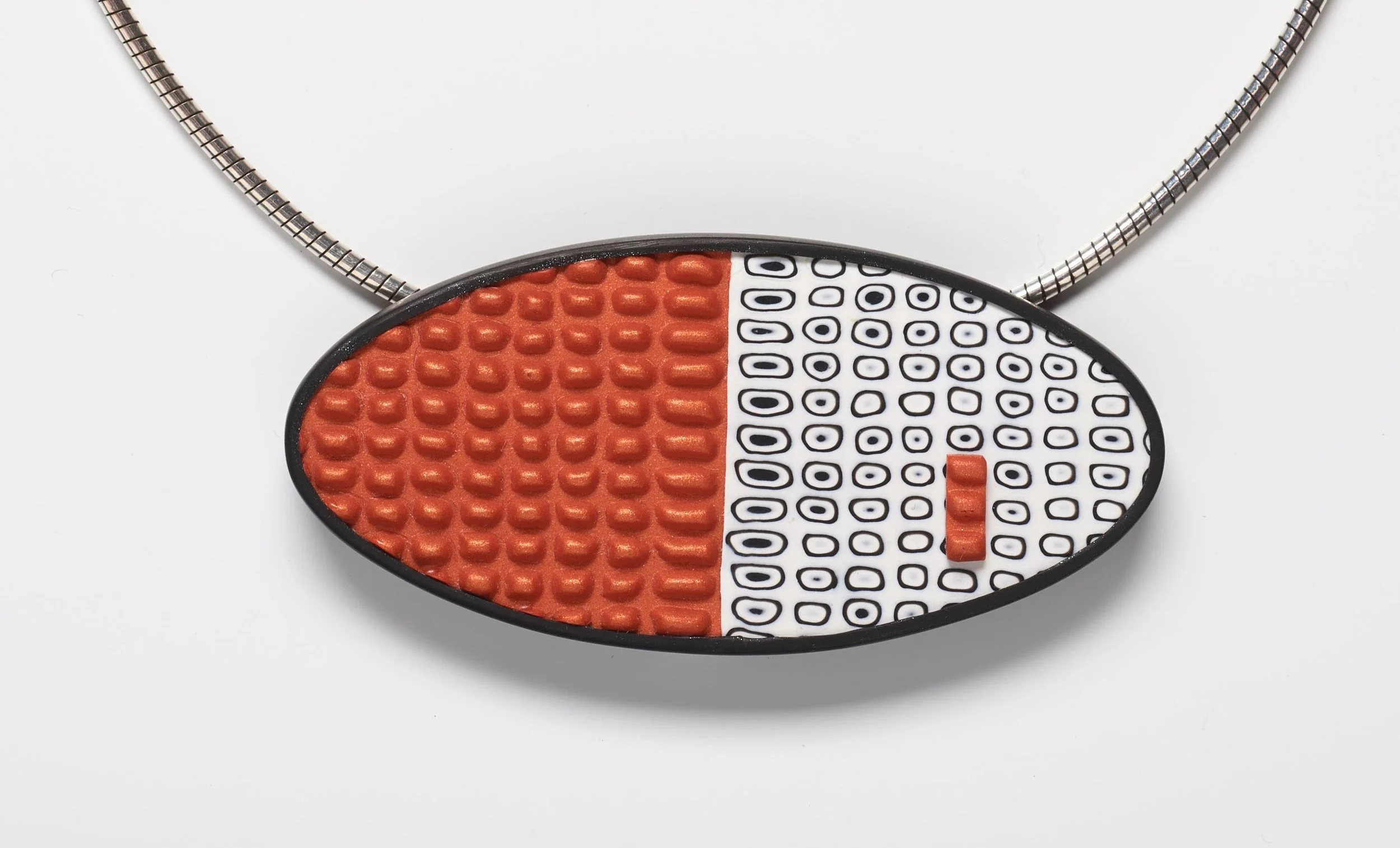 Burnt Orange Mono Line Pendant .jpg