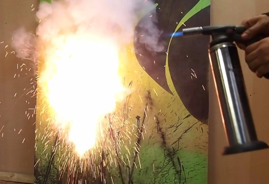 CRANE ON GREEN SSSSS.JPG