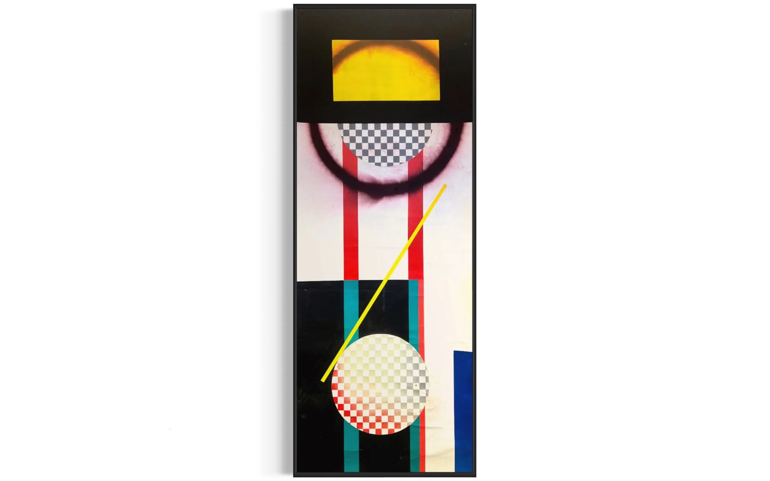 Bauhaus. Smoke grenade and mixed media on canvas.  (2).JPG