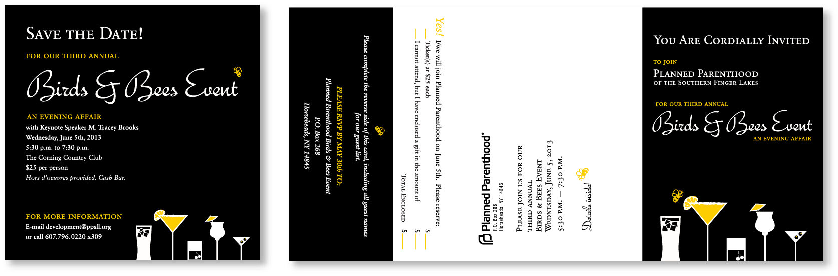 Birds & Bees Event Materials