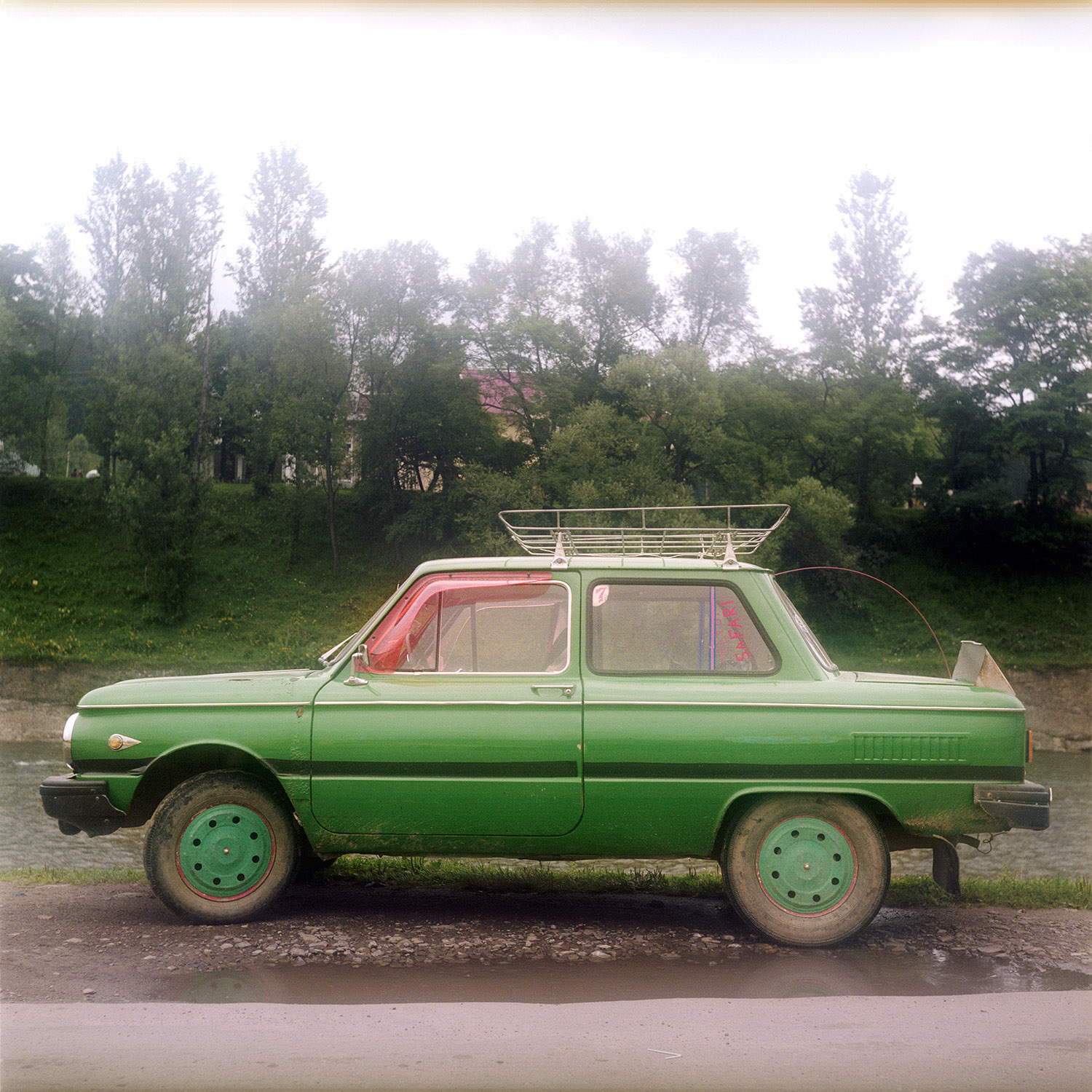  Grön Lada. Ukraina. 