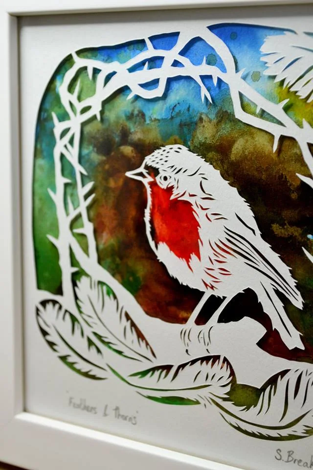 Feathers & Thorns - detail