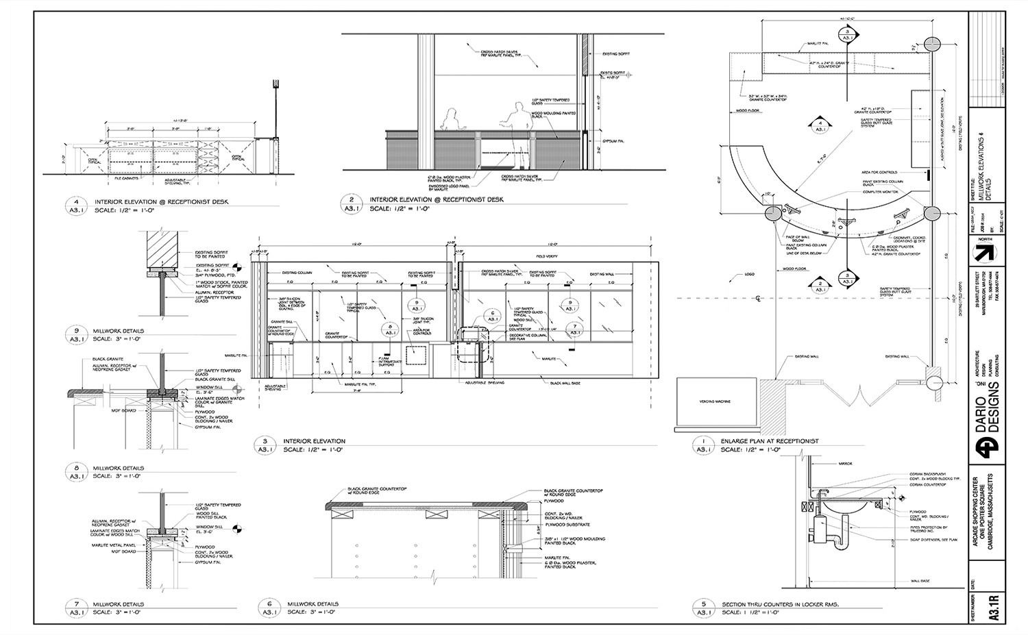 Cambridge, MA Fitness — Dario Designs Inc.