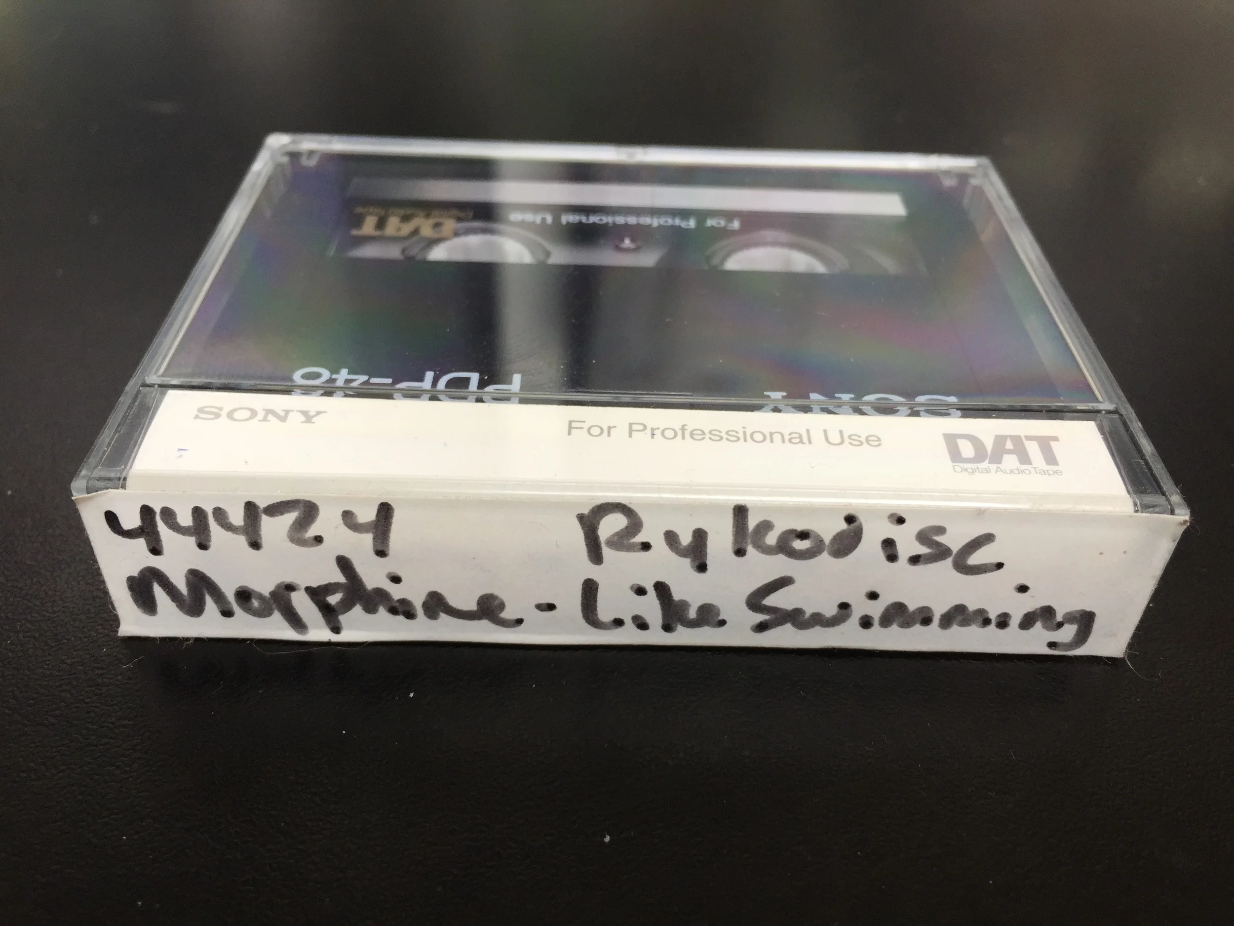 Here's the DAT Morphine delivered for our listening pleasure.