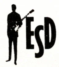 This was an ESD logo I designed using clip art. The "ESD Guy", as he came to be known, was modified based on need.