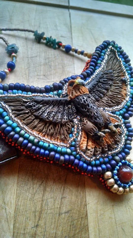 Golden Eagle Necklace