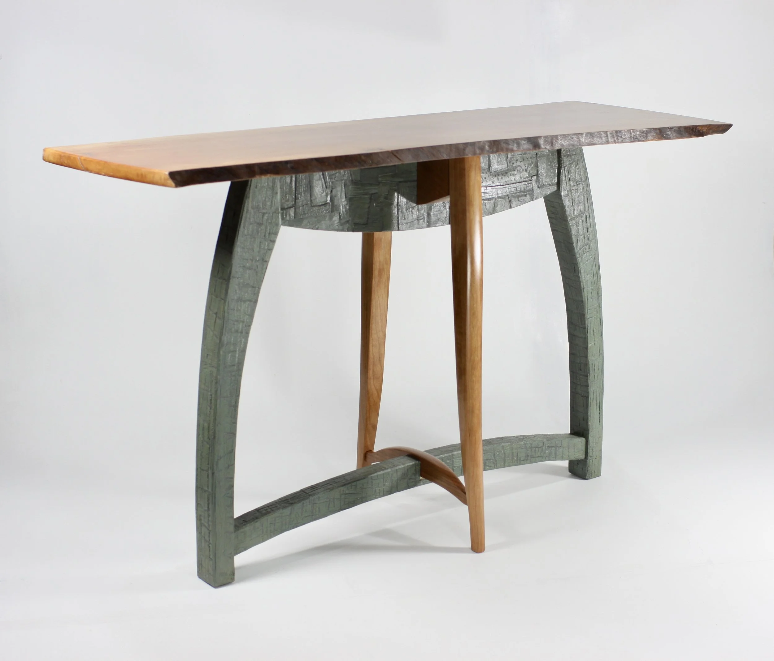 Live Edge Sofa Table #1