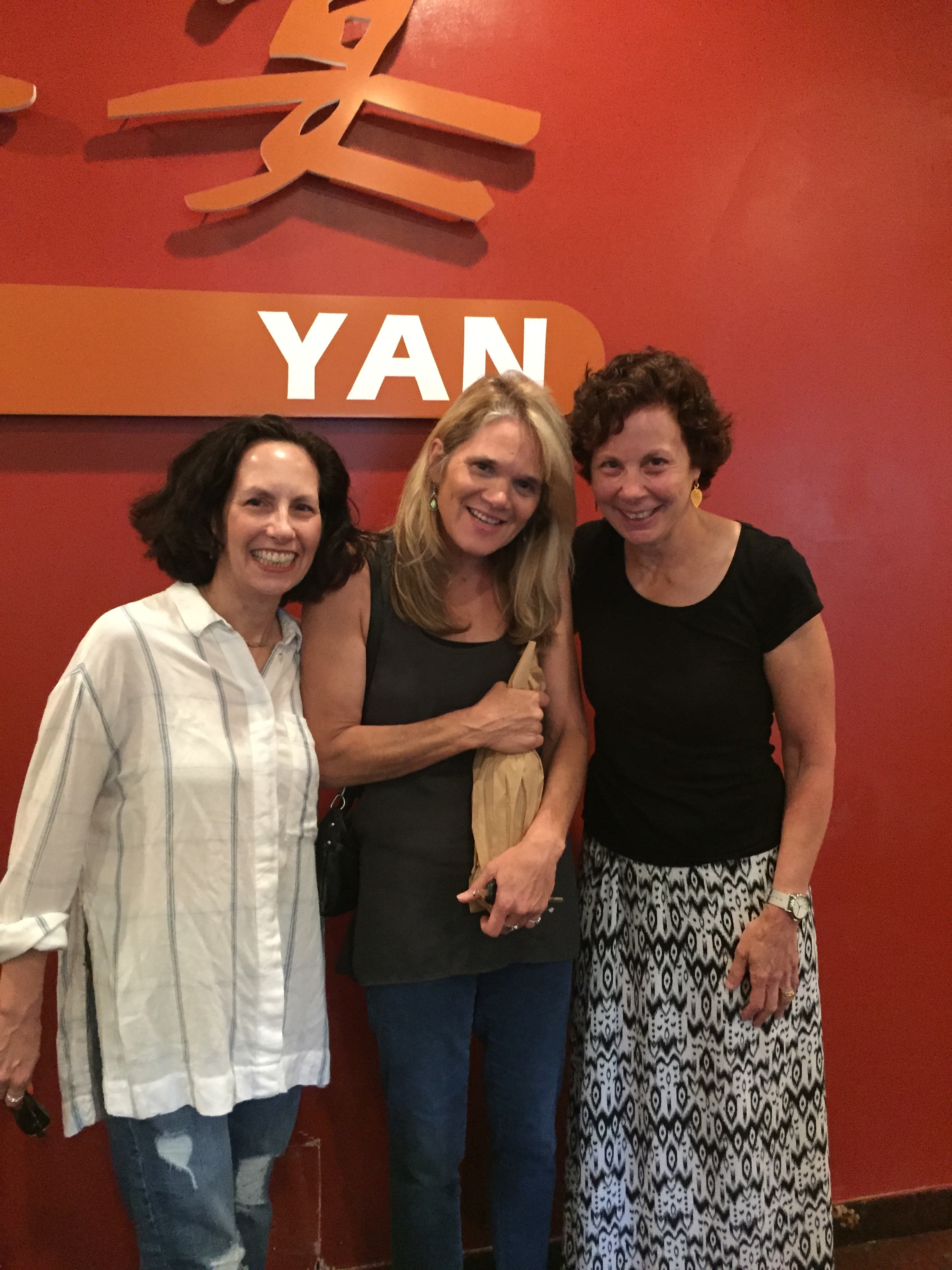  Bye, bye, Laura and Caroline. You have known me since the olden days, so we have a lot of practice saying goodbye. 