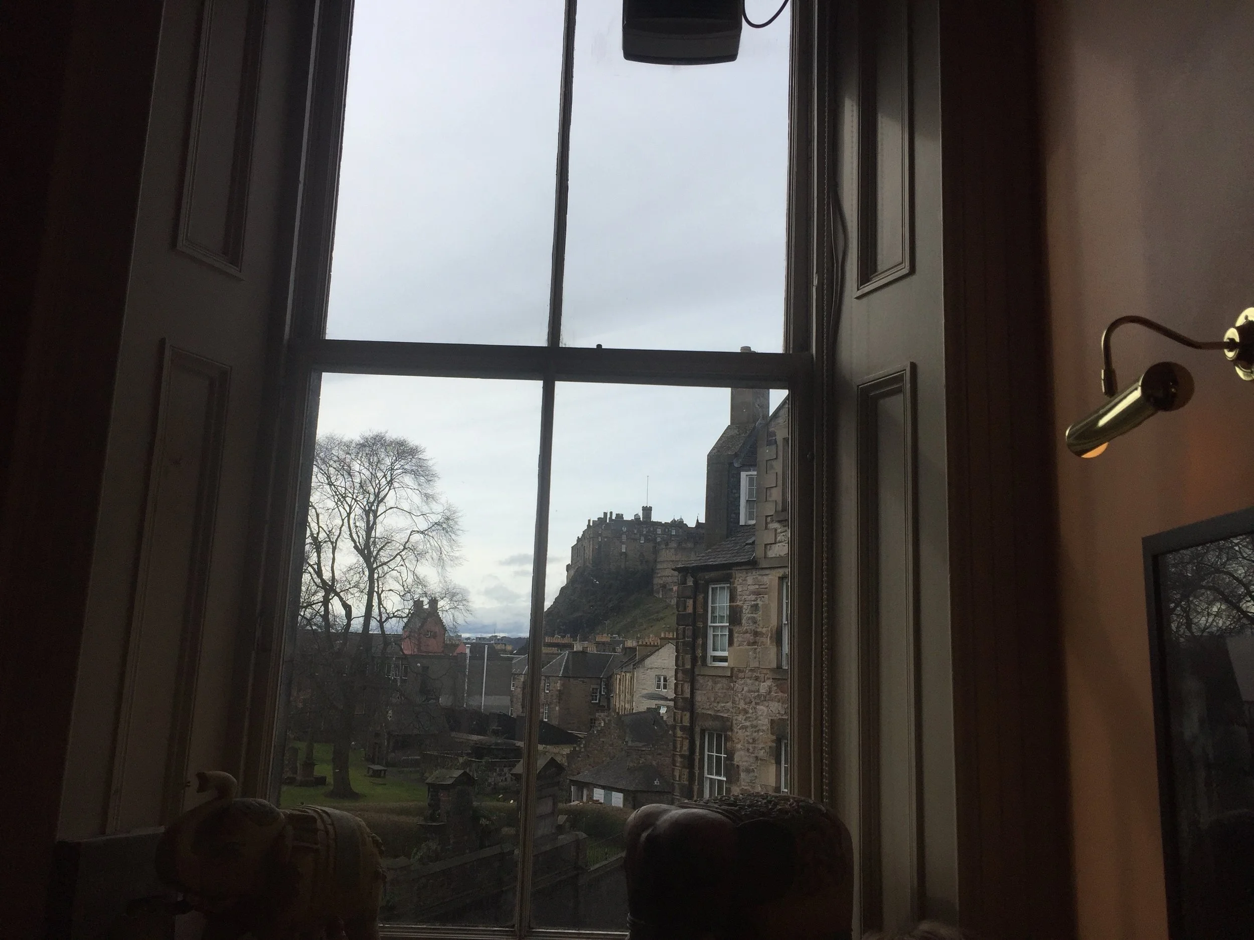  Who knows what I could accomplish if I looked out at this view while writing? 