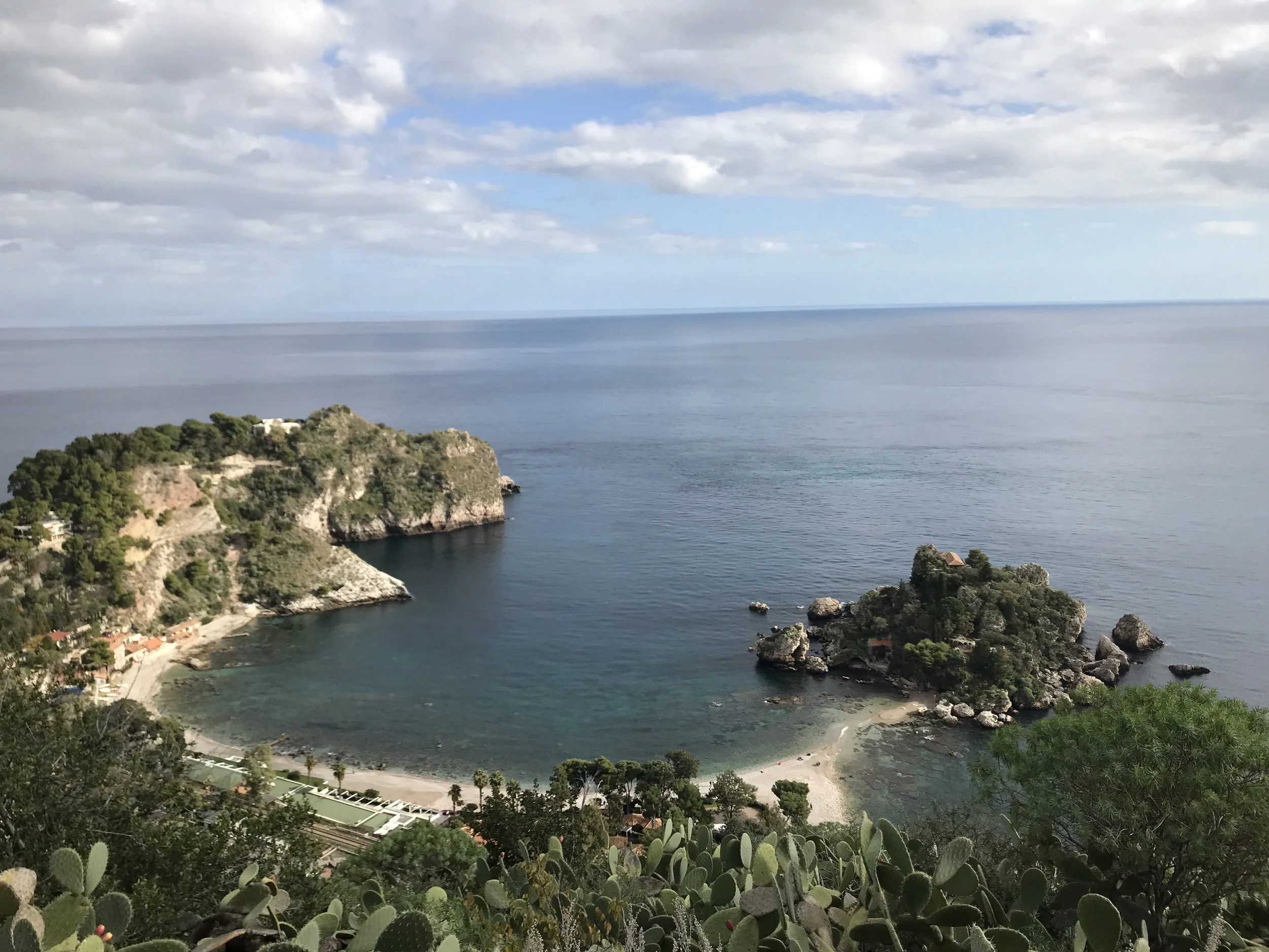  I hiked down to the little island to the right,   Isola Bella  . It has been turned into a nature reserve, and clearly lives up to its name, which translates to Beautiful Island.&nbsp; 