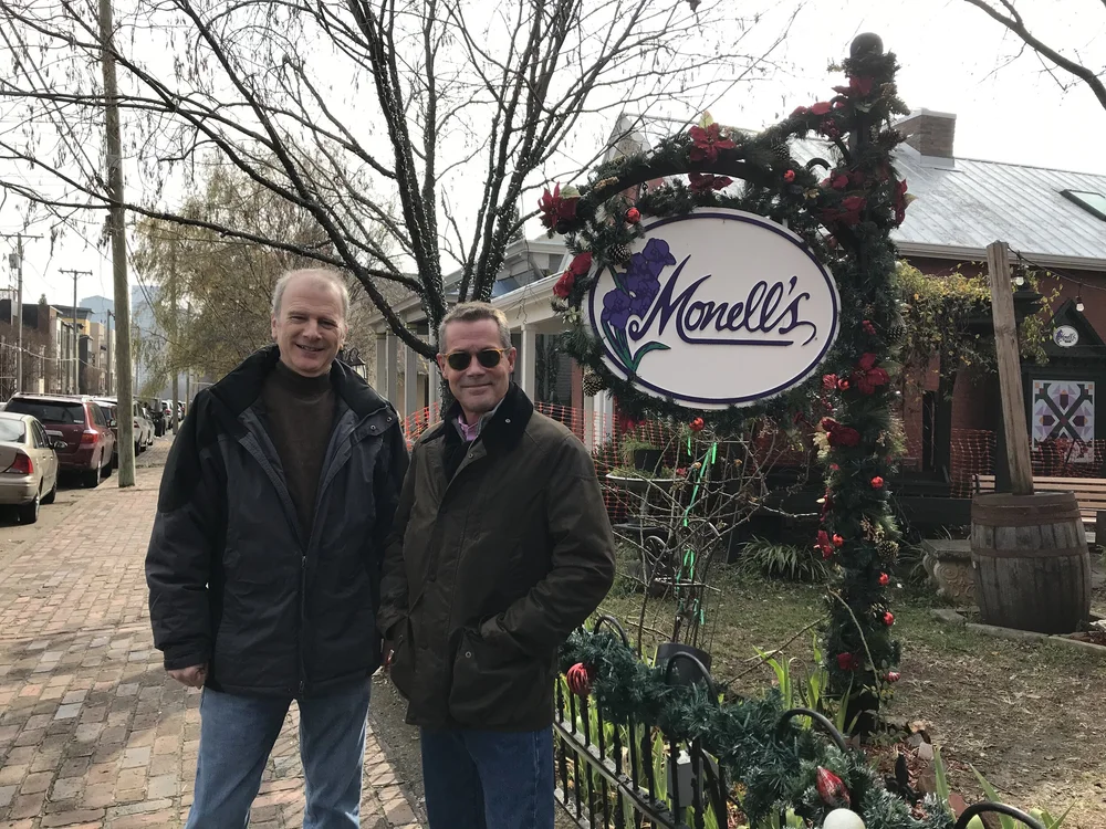  This photo was taken after lunch, but before the nap we all took after the food coma set in. These guys are only in their 50’s so that’s why they still look so great. 