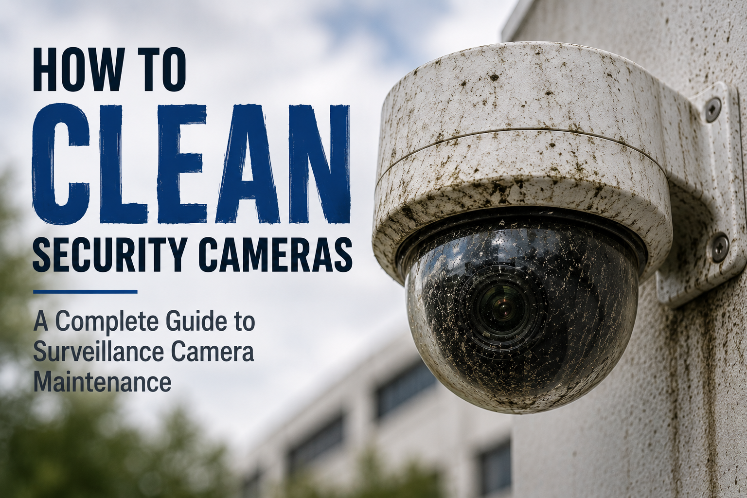How to Clean Security Cameras: A Complete Guide to Surveillance Camera Maintenance