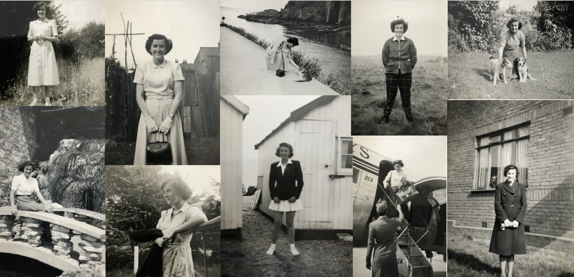 Olive as a young woman