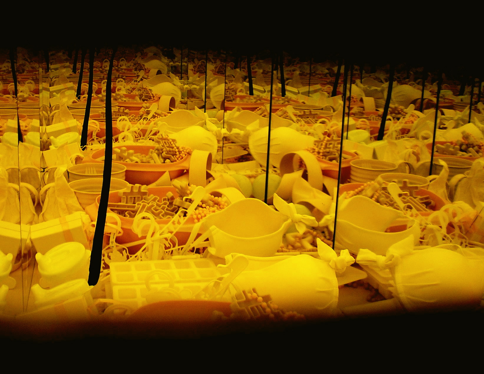 5. Yellow Chamber 1 (Internal View), Mixed Media Installation, 2007.jpg.jpg