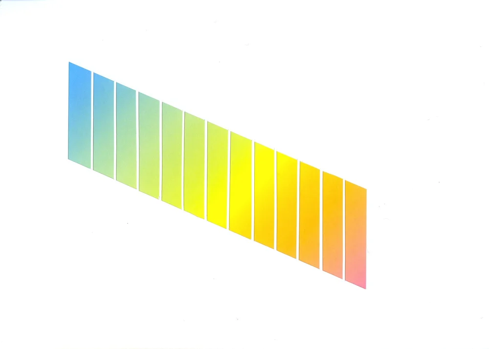 Upright Spectral Panels — Liz West