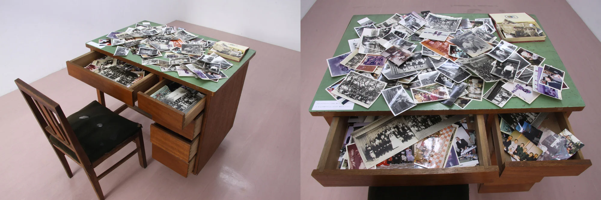 つづれおり―遺― 記念写真展示風景