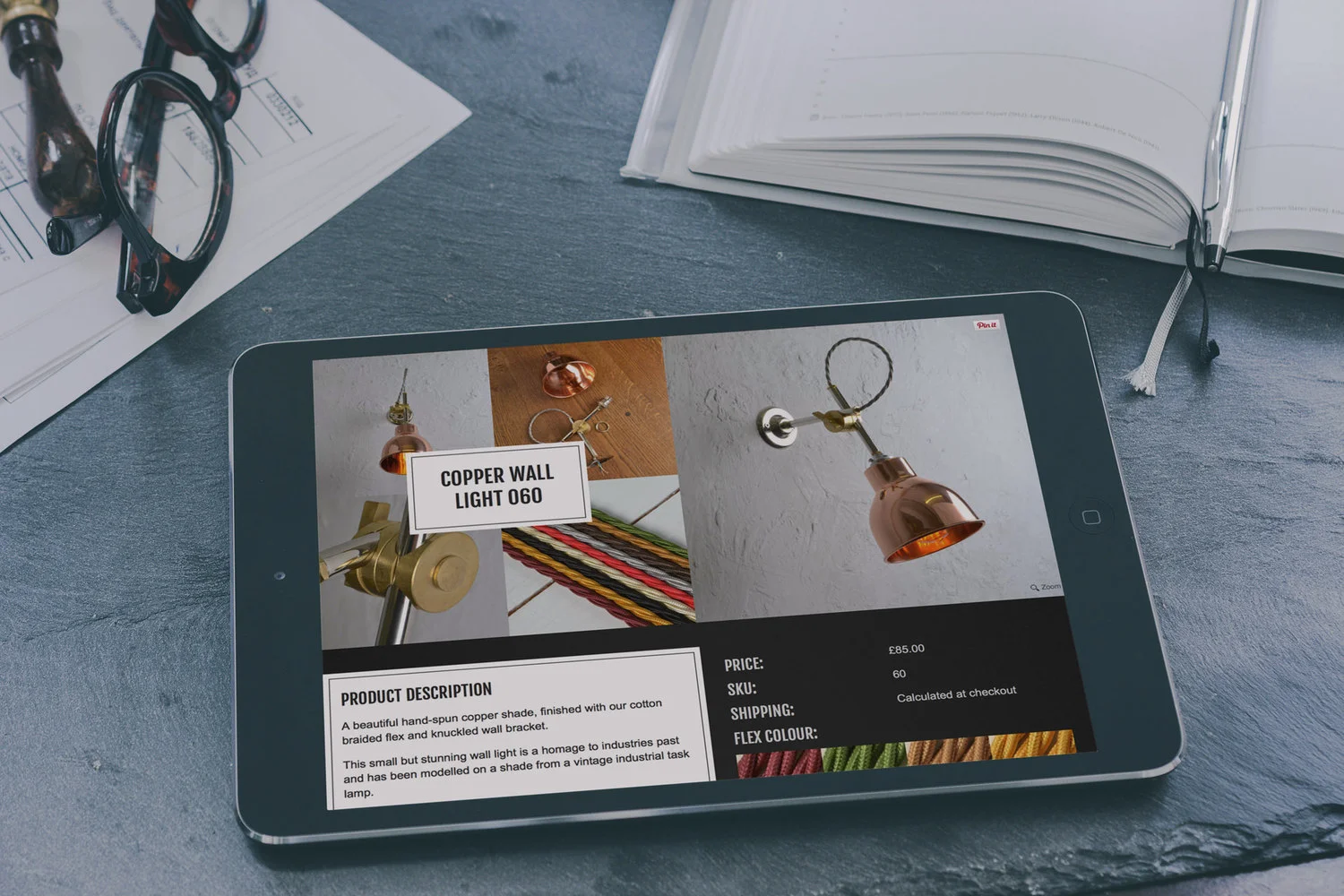 Artifact Lighting Ecommerce Website