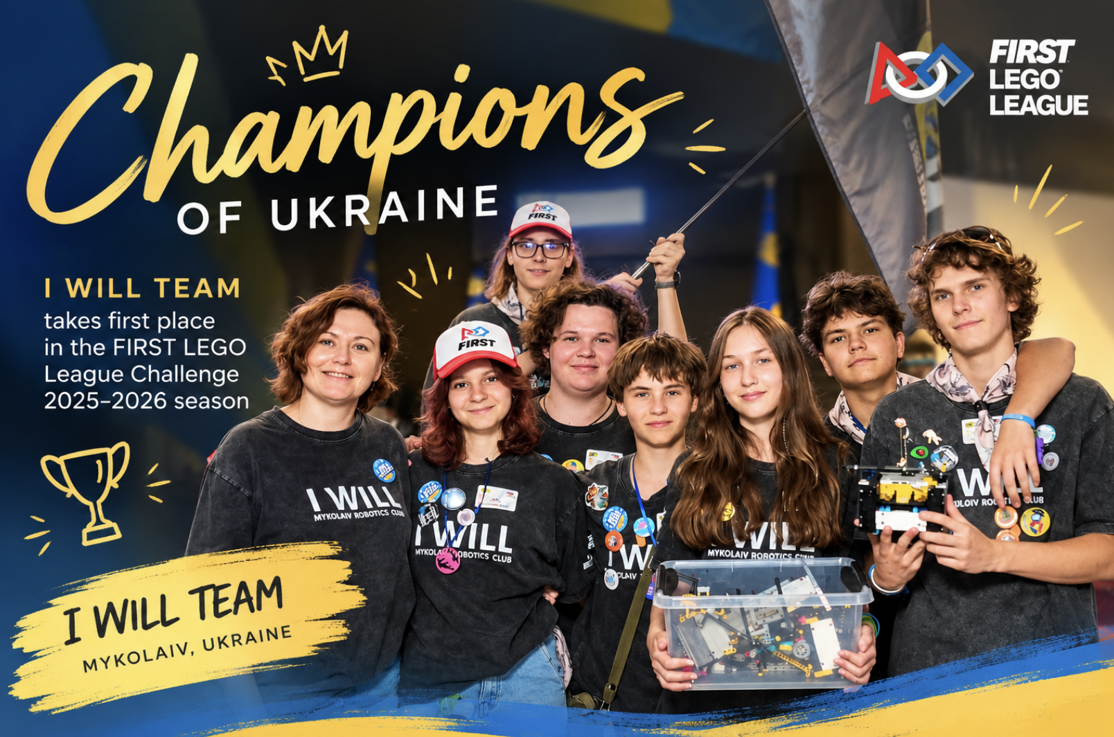Champions of Ukraine! 