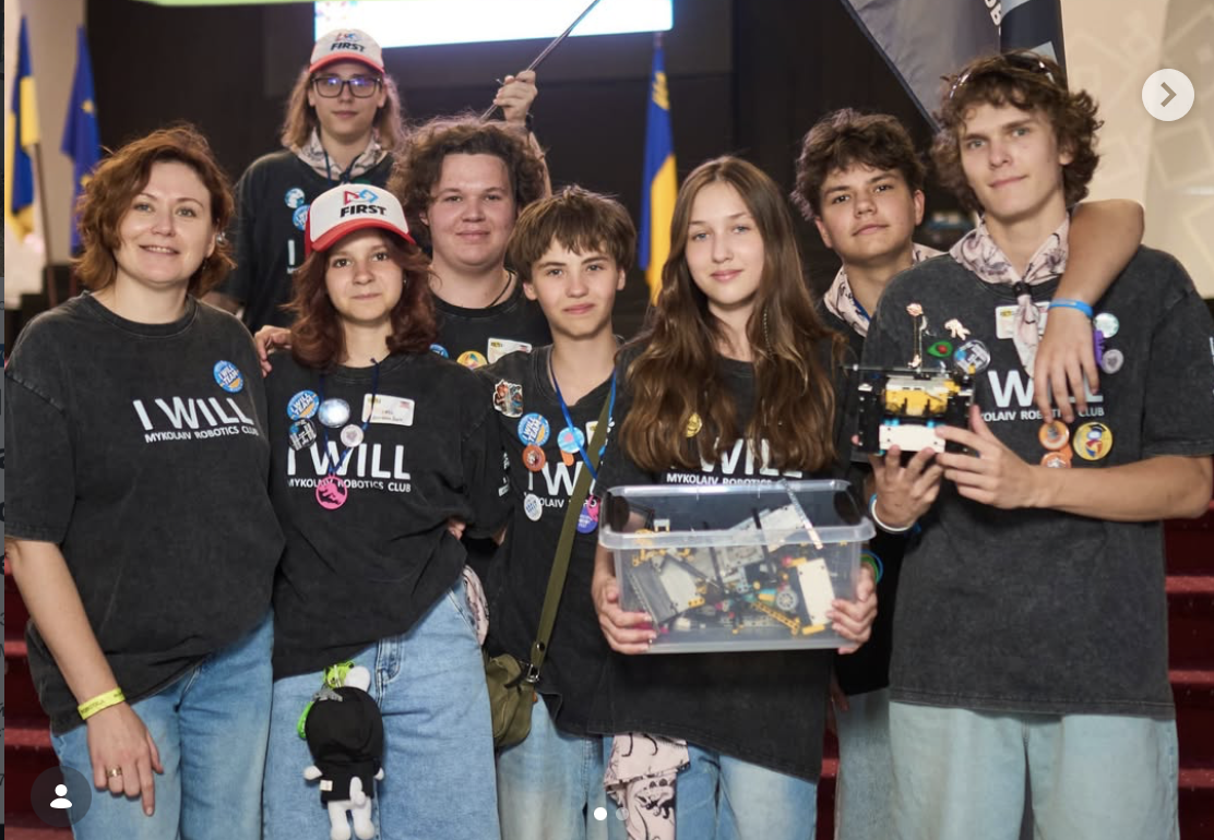 Won: 1st Place in Ukrainian National Robotics Championship!
