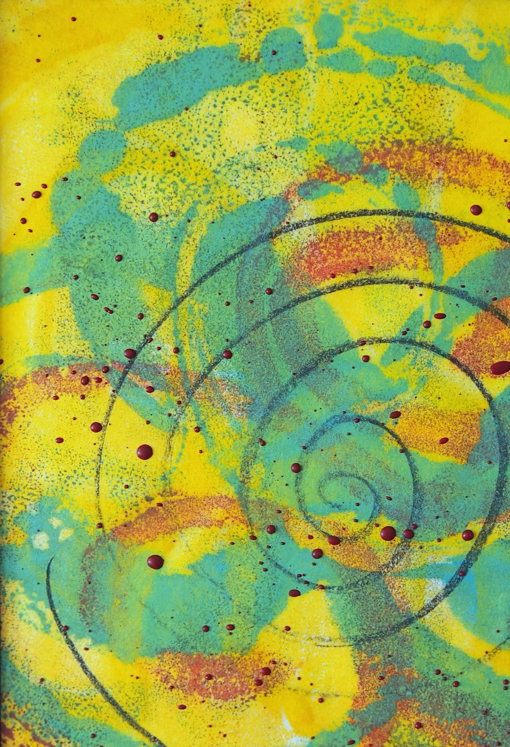 PSYCHEDELIC SWIRL - $90