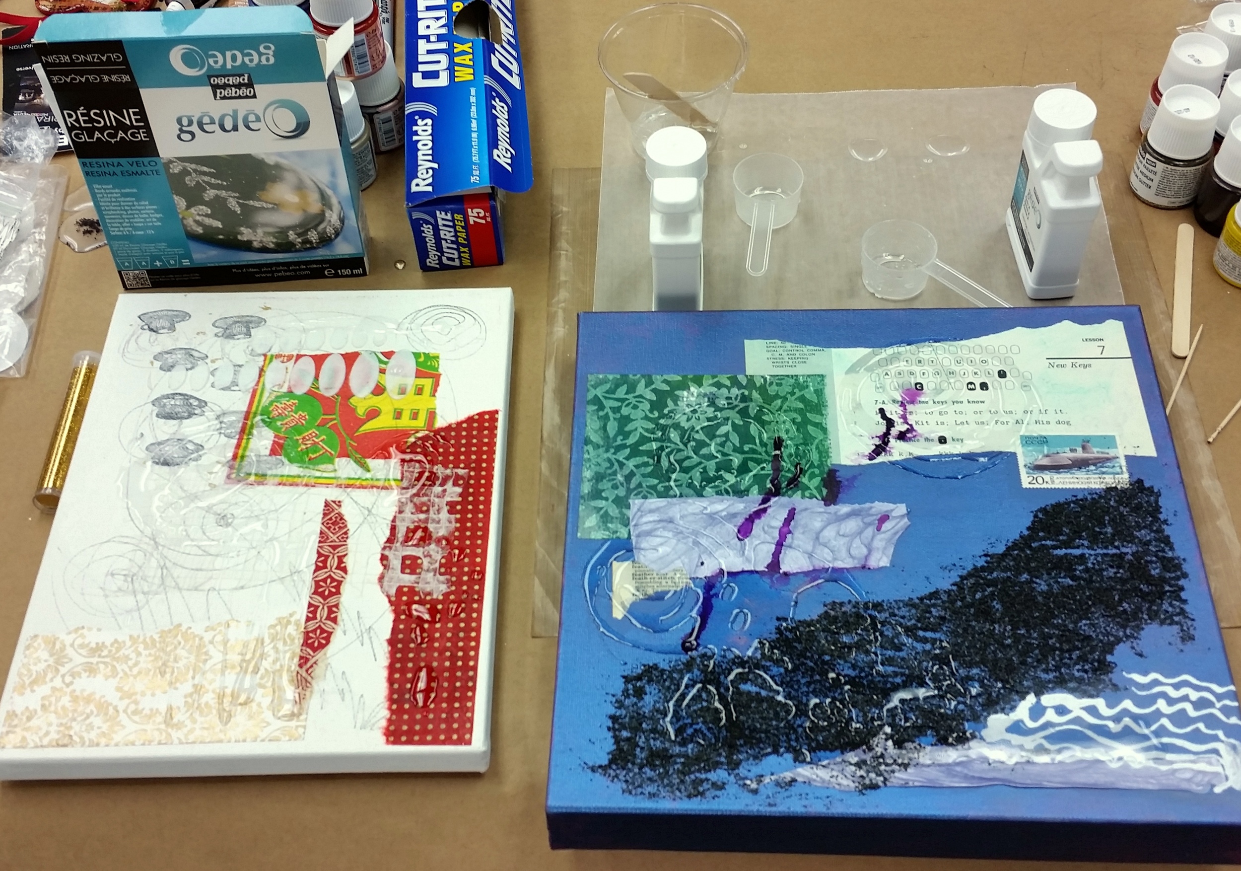 My examples for the class to follow.