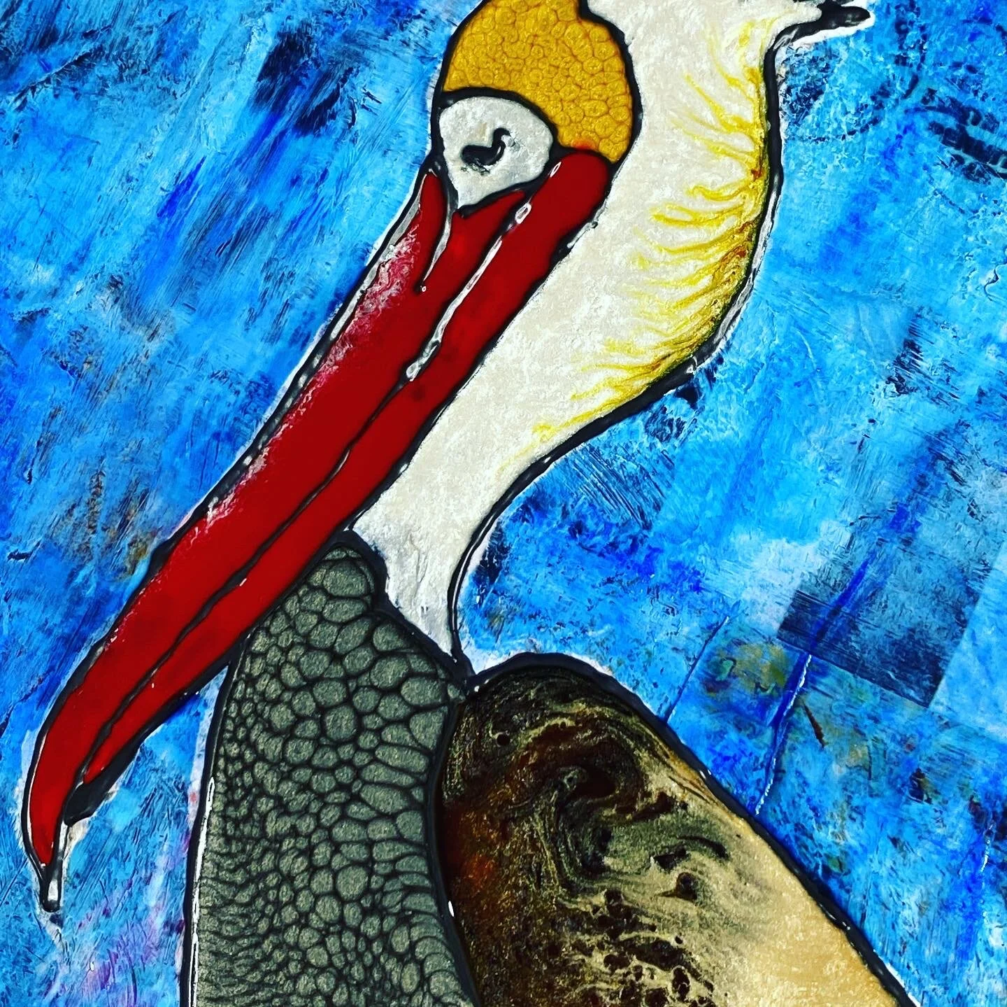 FREE Pelican Painting Demonstration - Pebeo Paints | Blick Art Materials Facebook Live