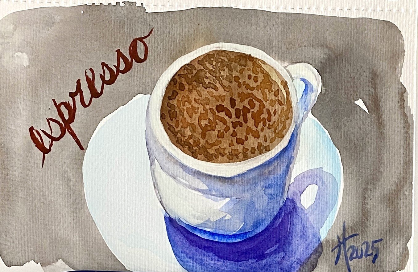 Painting from Prompts Watercolors Live Painting Class and Art Sale