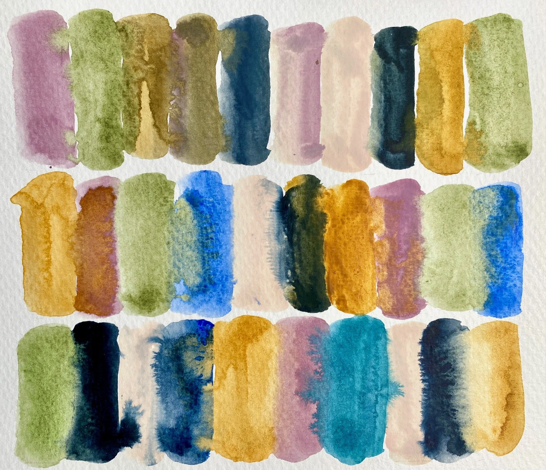 Watercolors with The Mint Gardener Live Painting Class and Art Sale