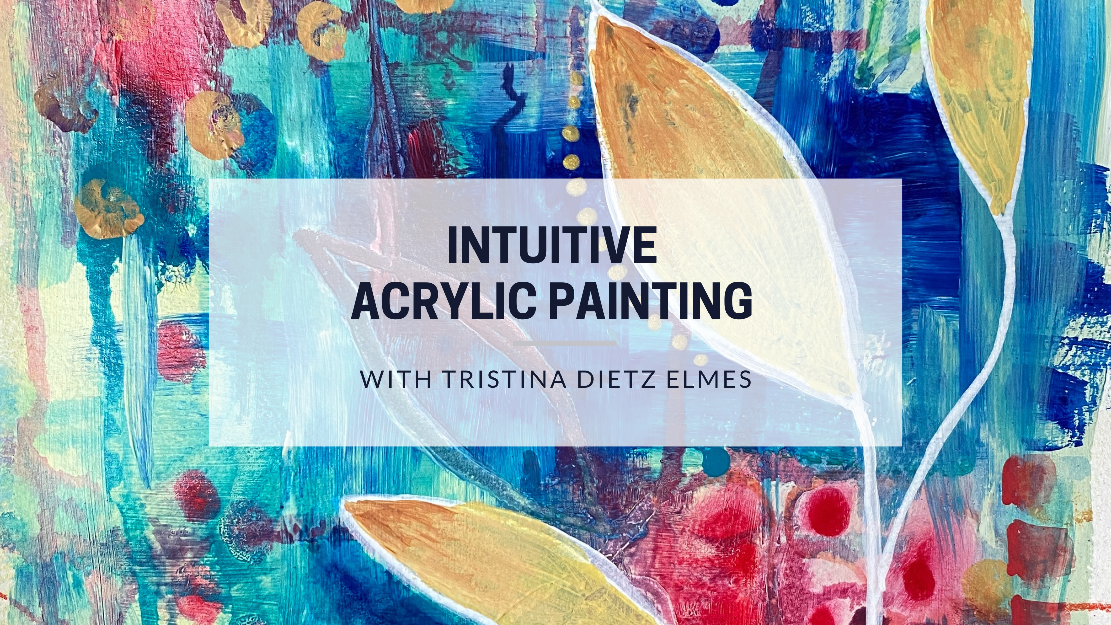 Intuitive Fluid Acrylics Painting Live