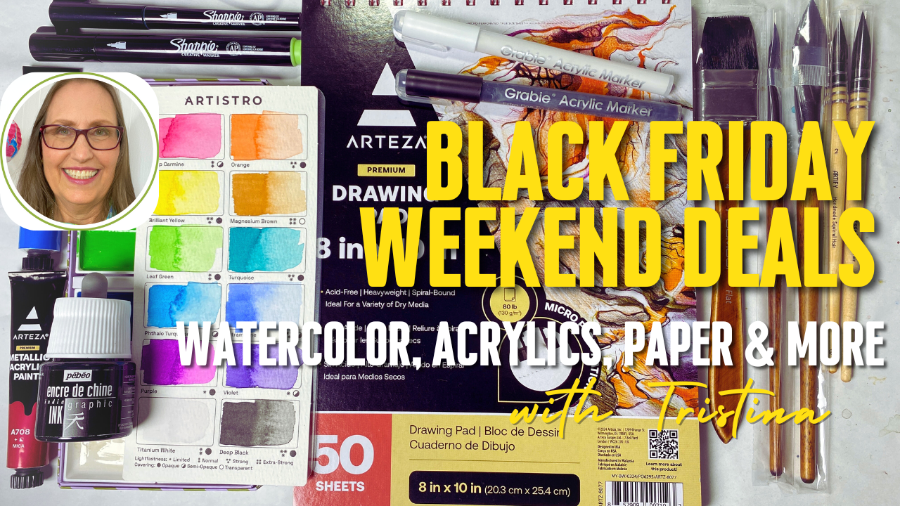 Black Friday - Cyber Monday Art Supply Deals