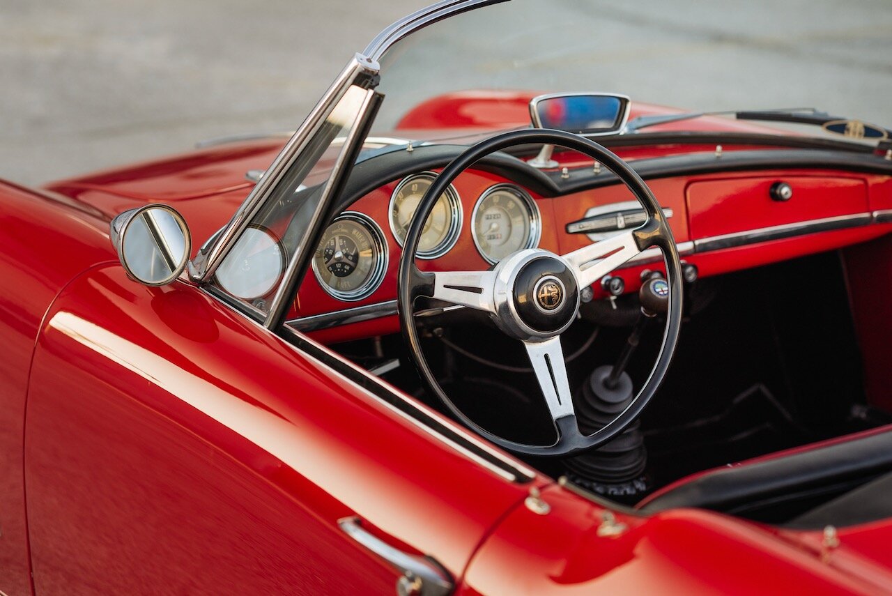 1961 Alfa Romeo Giulietta Spider — M. Brandon Motorcars