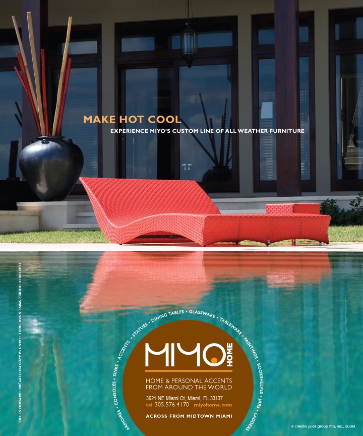 MIYO - Two Marbella single wave lounge chairs + table (2000$)