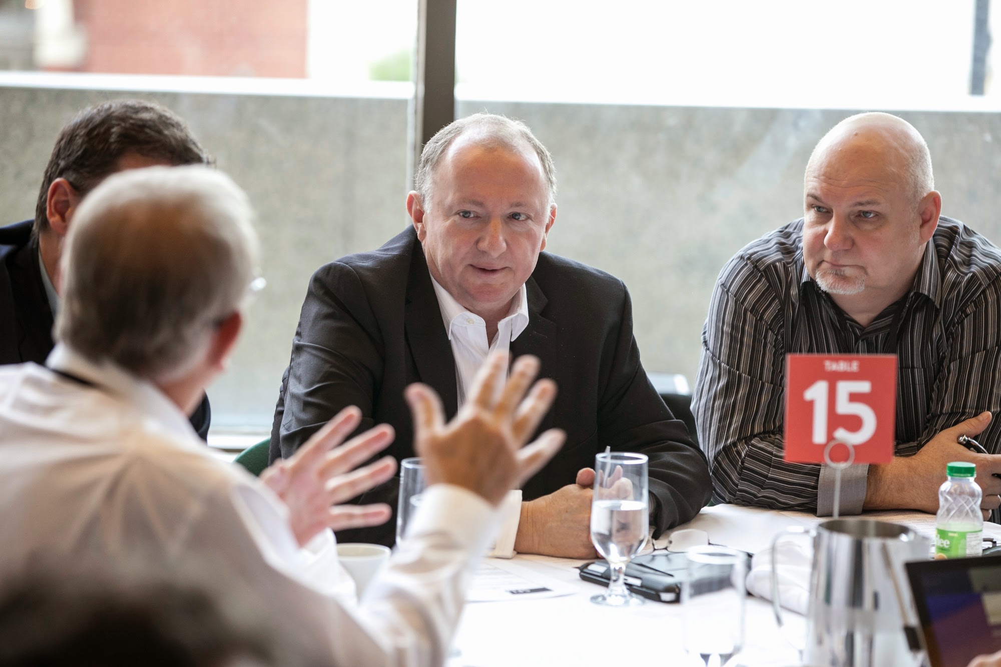Table 15: Chuck Hamilton, Dan Morrison, Rich Lull, Chris Wiesinger, John DiMichele