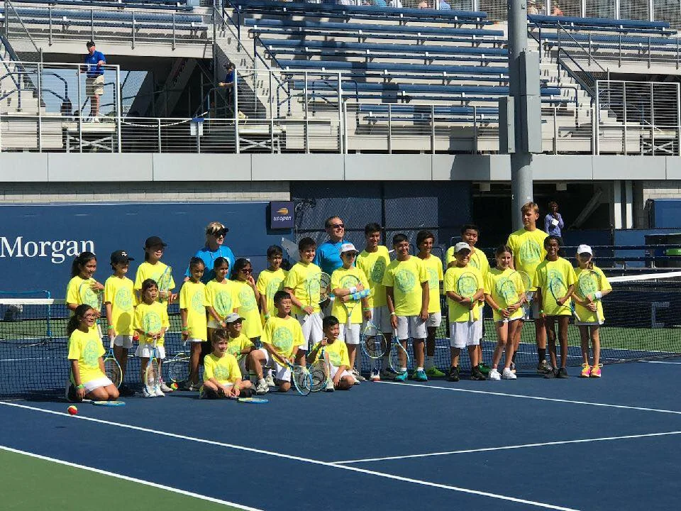 Carefree at the US Open NET GEN style