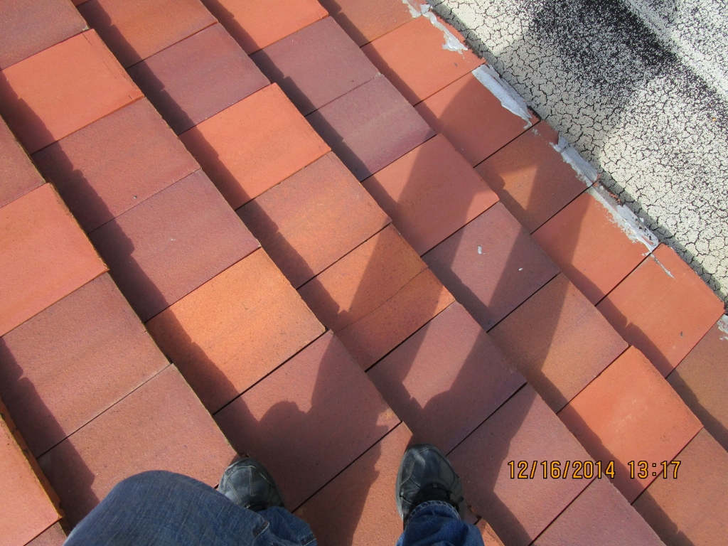 Tile to Flat Roof Transition