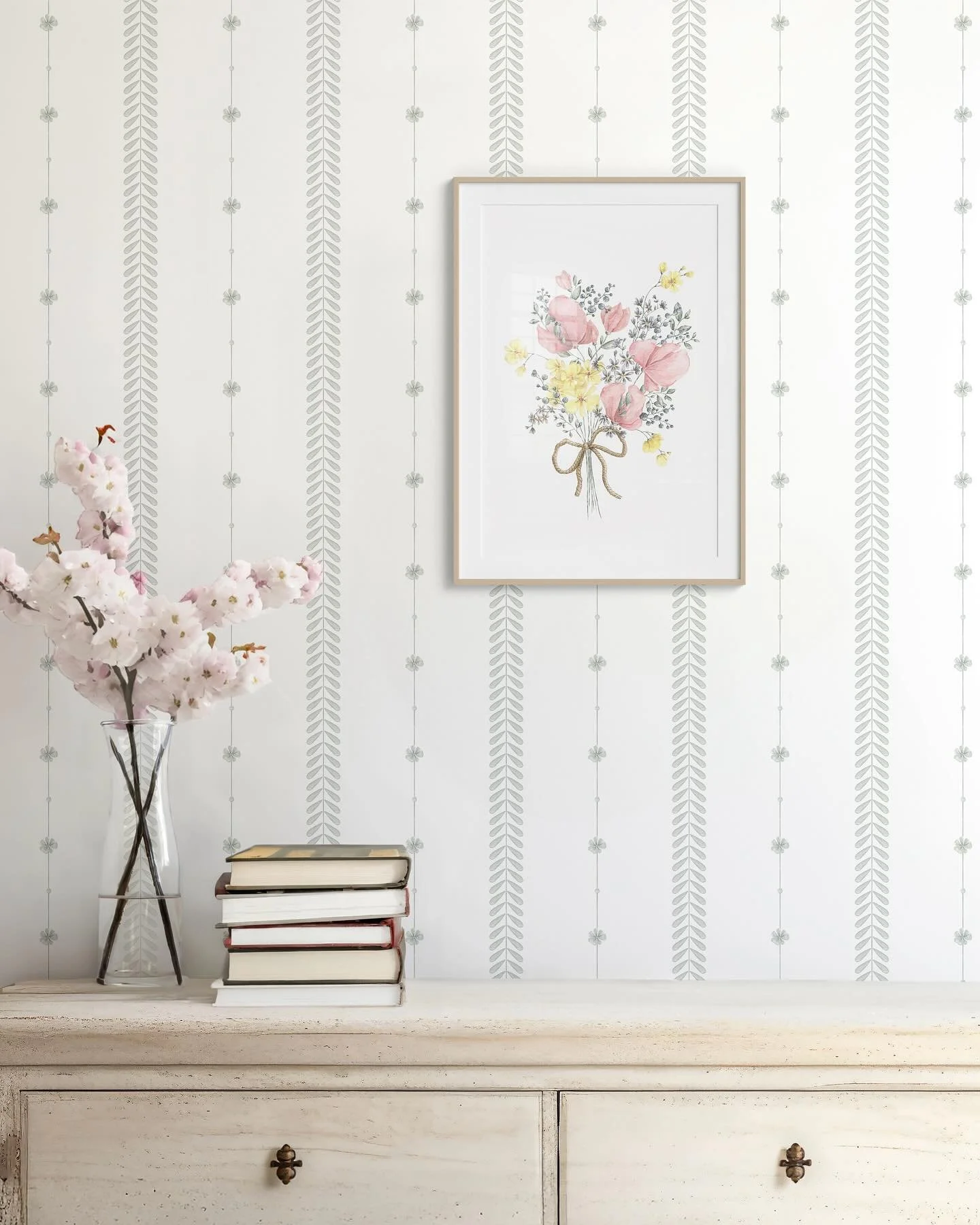 πΏ Trailing Fields - I would love to see this design as a wallpaper. Part of my Wildflower Meadow mini collection.
Available for Art Licensing – DM or contact me at info@michelleaustin.ca 
 ©Michelle Austin
#handpainted #watercolour #pa