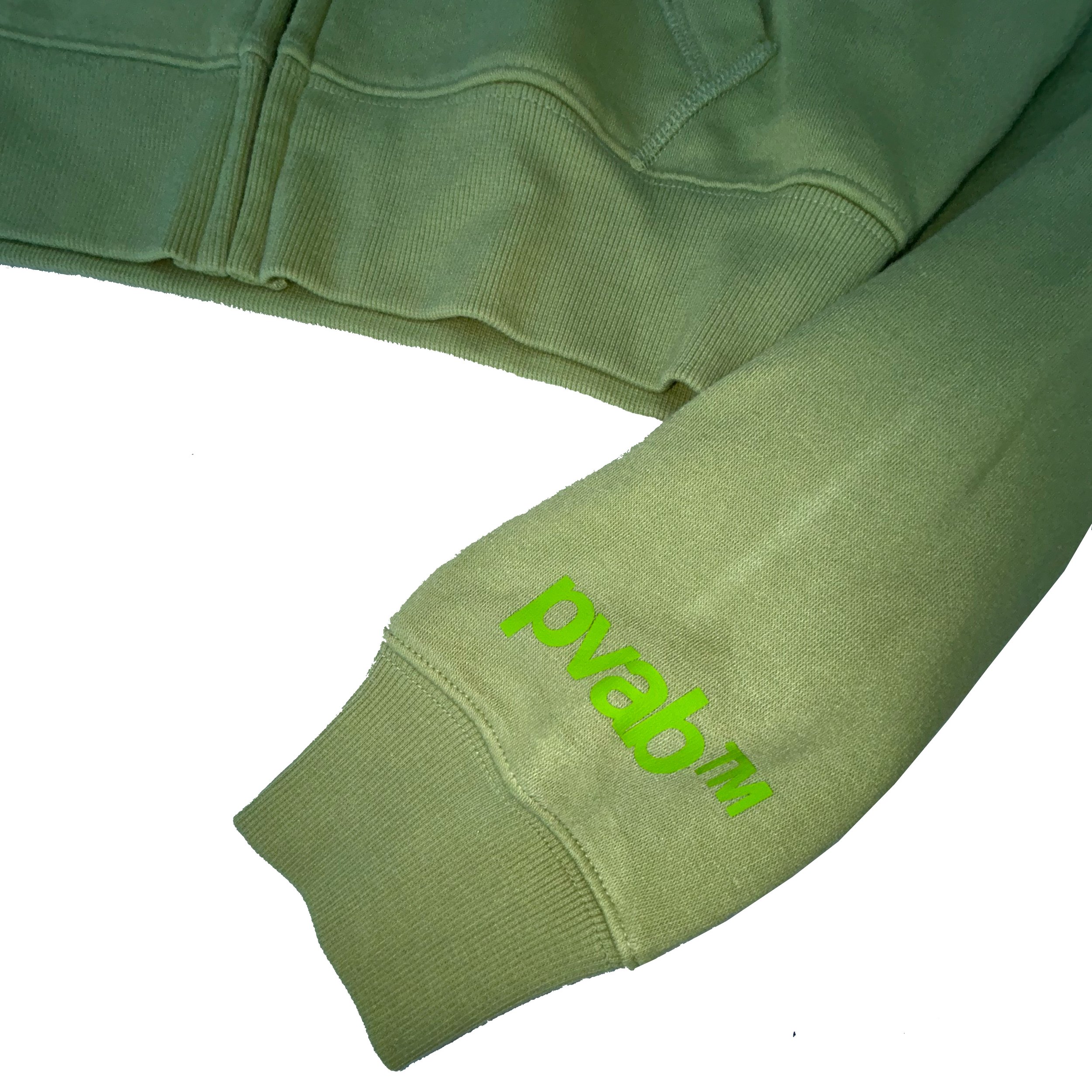 lamb cropped hoodie front sleeve zoom.jpg