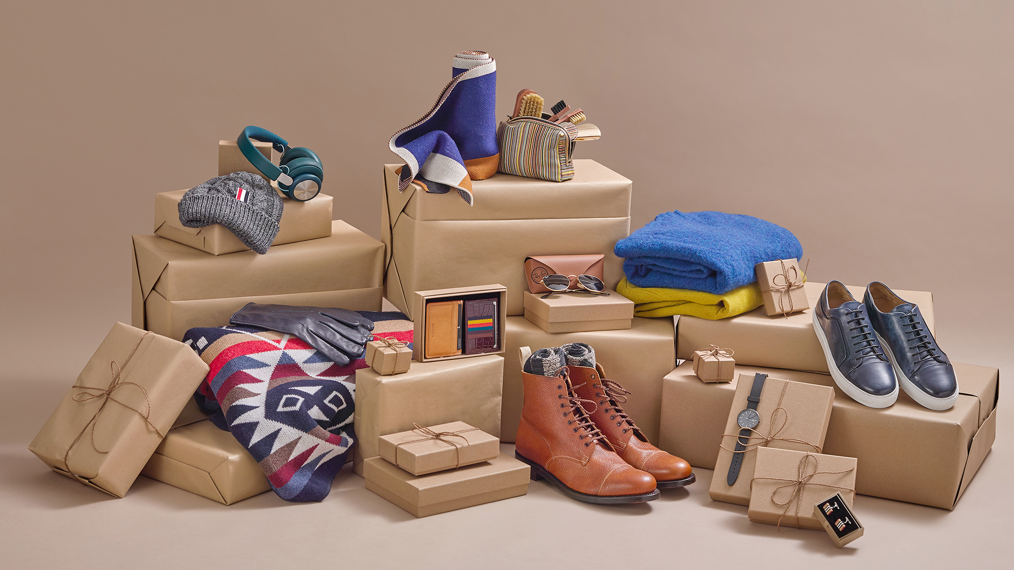 brown boxes with fashion products still life.jpg