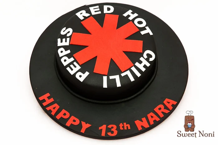 Red Hot Chilli Peppers cake