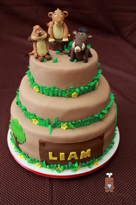 King of lion cake