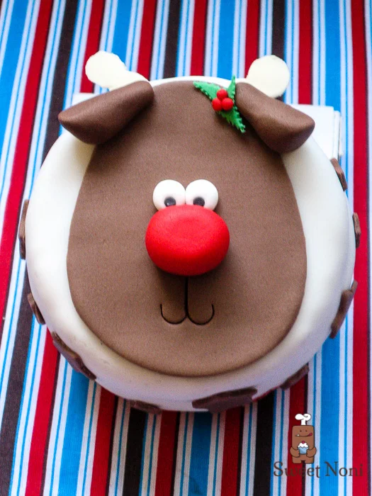Rudolf mini cake , special for Christmas