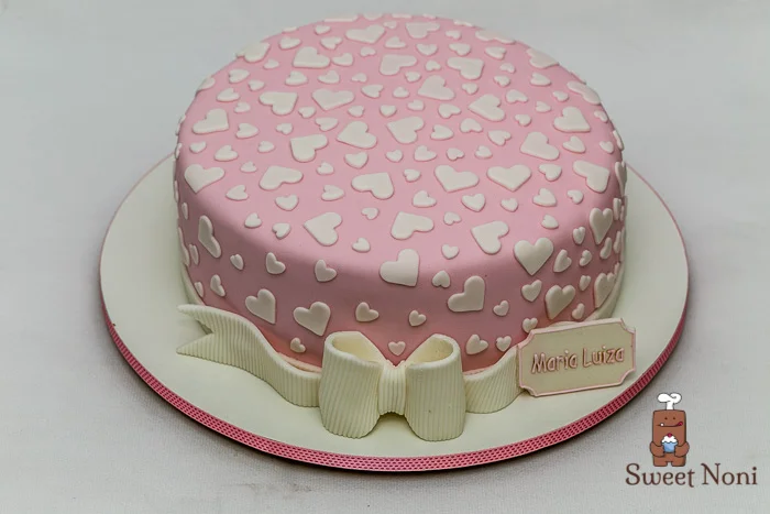Very girlie cake, Happy Birthday Maria Luiza